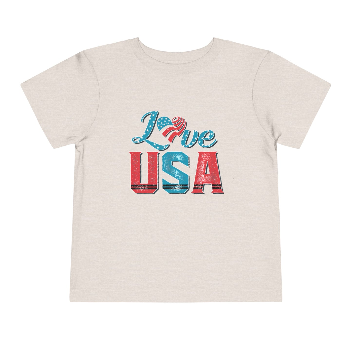 Love USA 4th of July Short Sleeve Tee