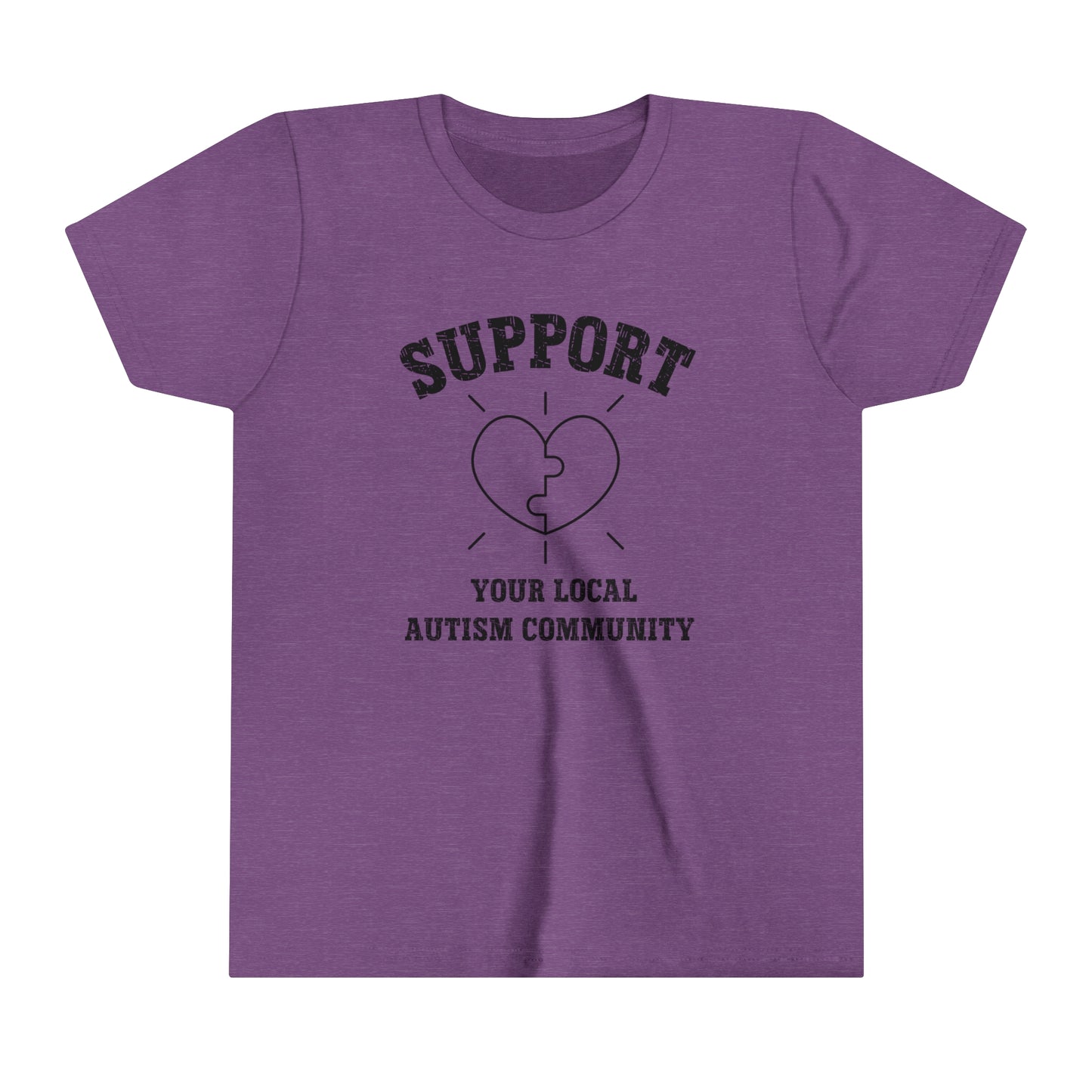 Copy of Support Autism Community Autism Advocate Youth Shirt