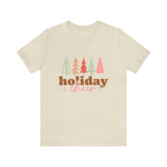 Holiday Cheer Women's Short Sleeve Christmas T Shirt