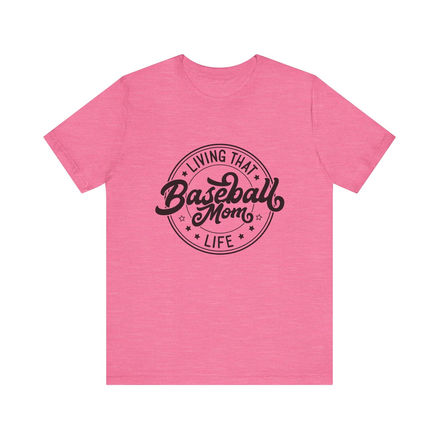 Livin' That Baseball Mom Life  - Baseball Mom Women's Short Sleeve Tee