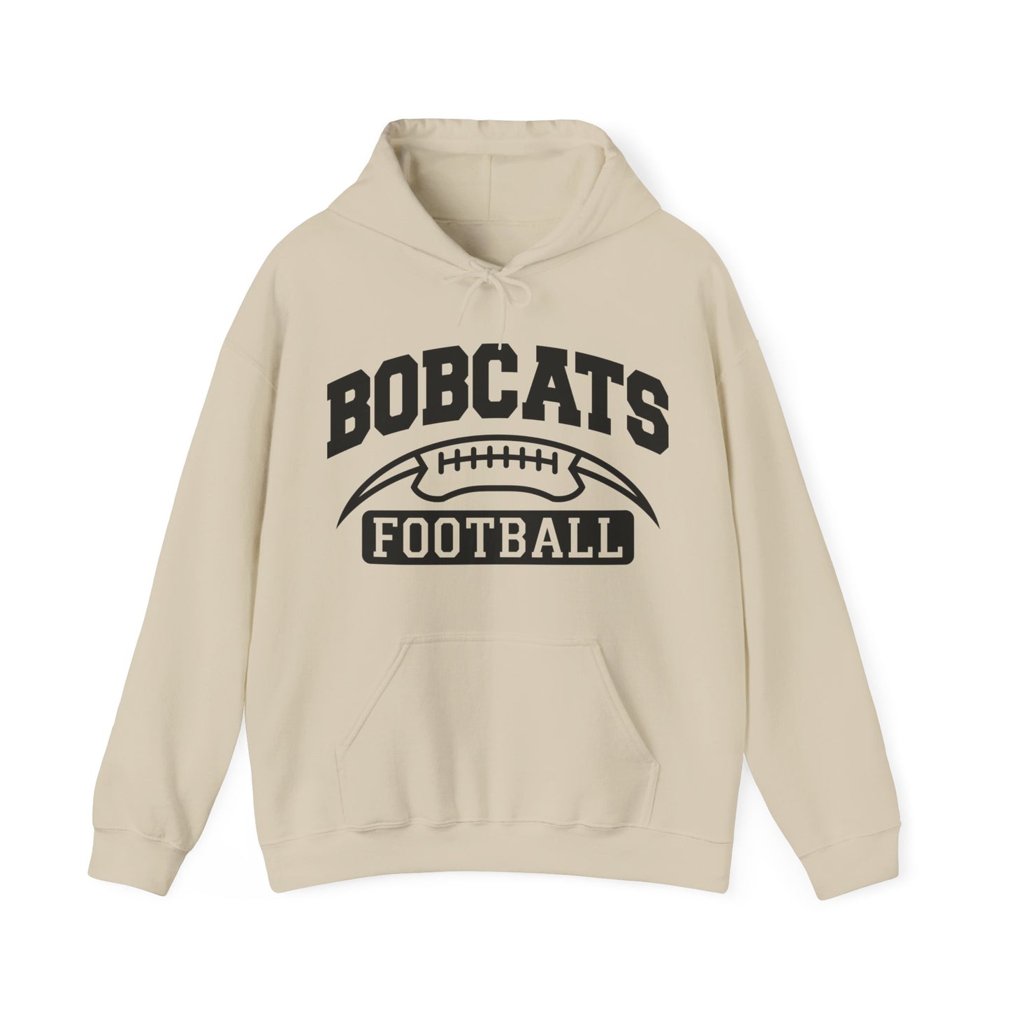 Bobcats Football Adult Unisex Heavy Blend™ Hooded Sweatshirt