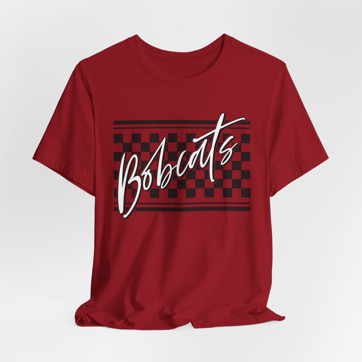 Bobcats Adult Unisex Short Sleeve Tee