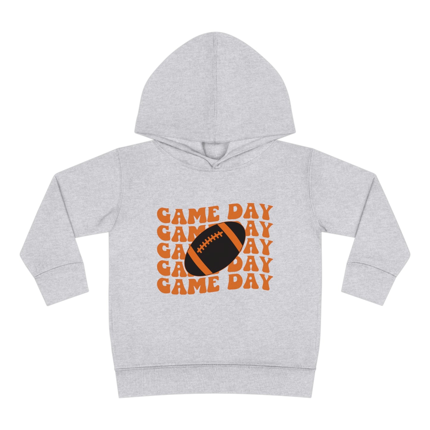 Game Day Football Toddler Pullover Fleece Hoodie