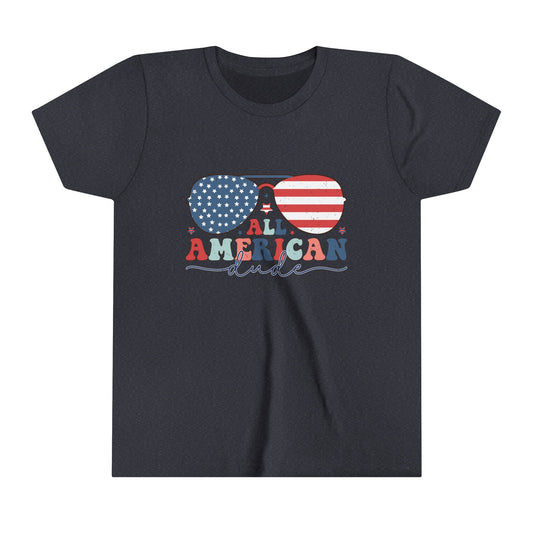 All American Dude USA Youth Shirt