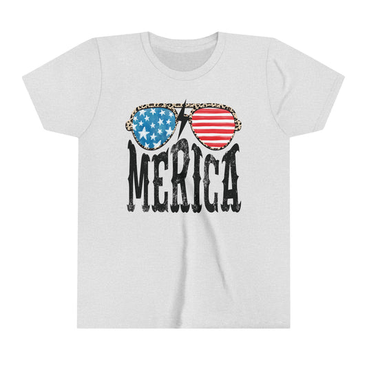 Merica 4th of July USA Youth Shirt