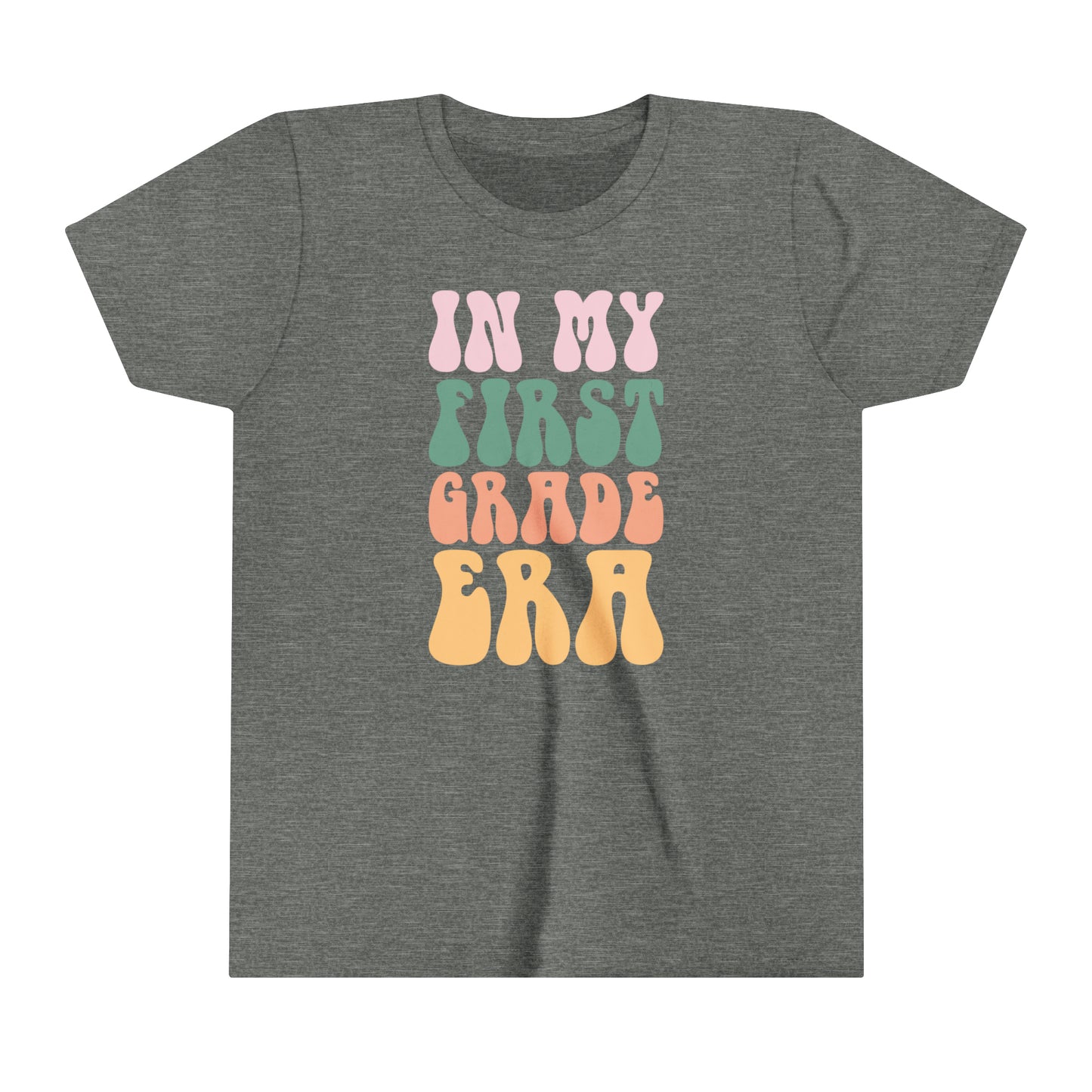 In My First Grade Era Girl's Youth Short Sleeve Tee