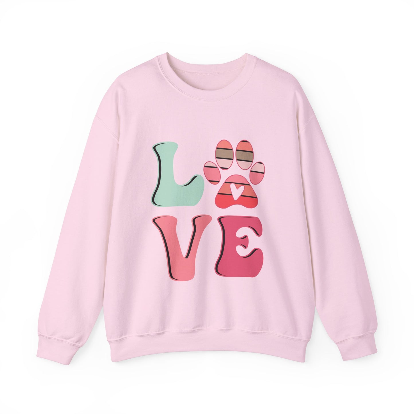 LOVE paws Valentine's Women's Sweatshirt