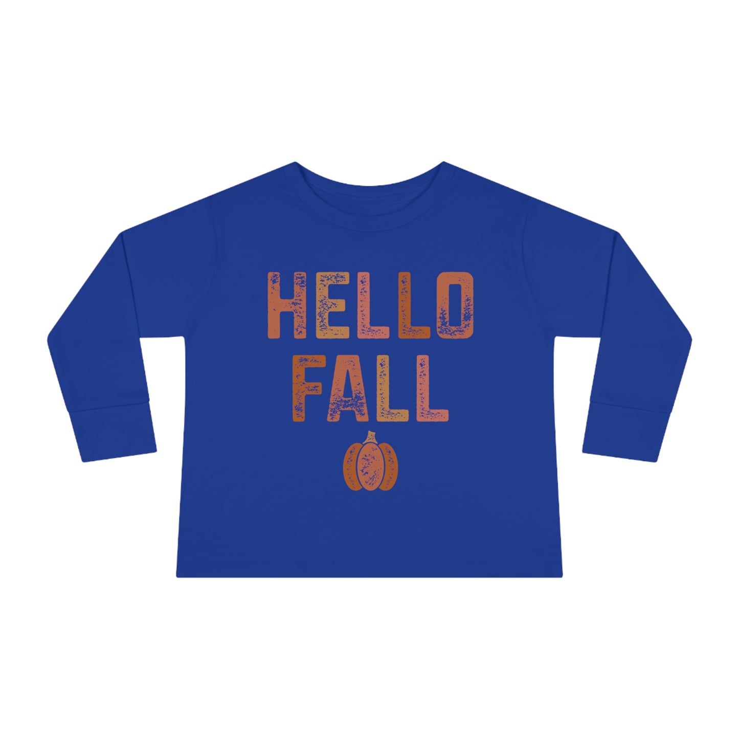 Hello Fall Toddler Long Sleeve Tee