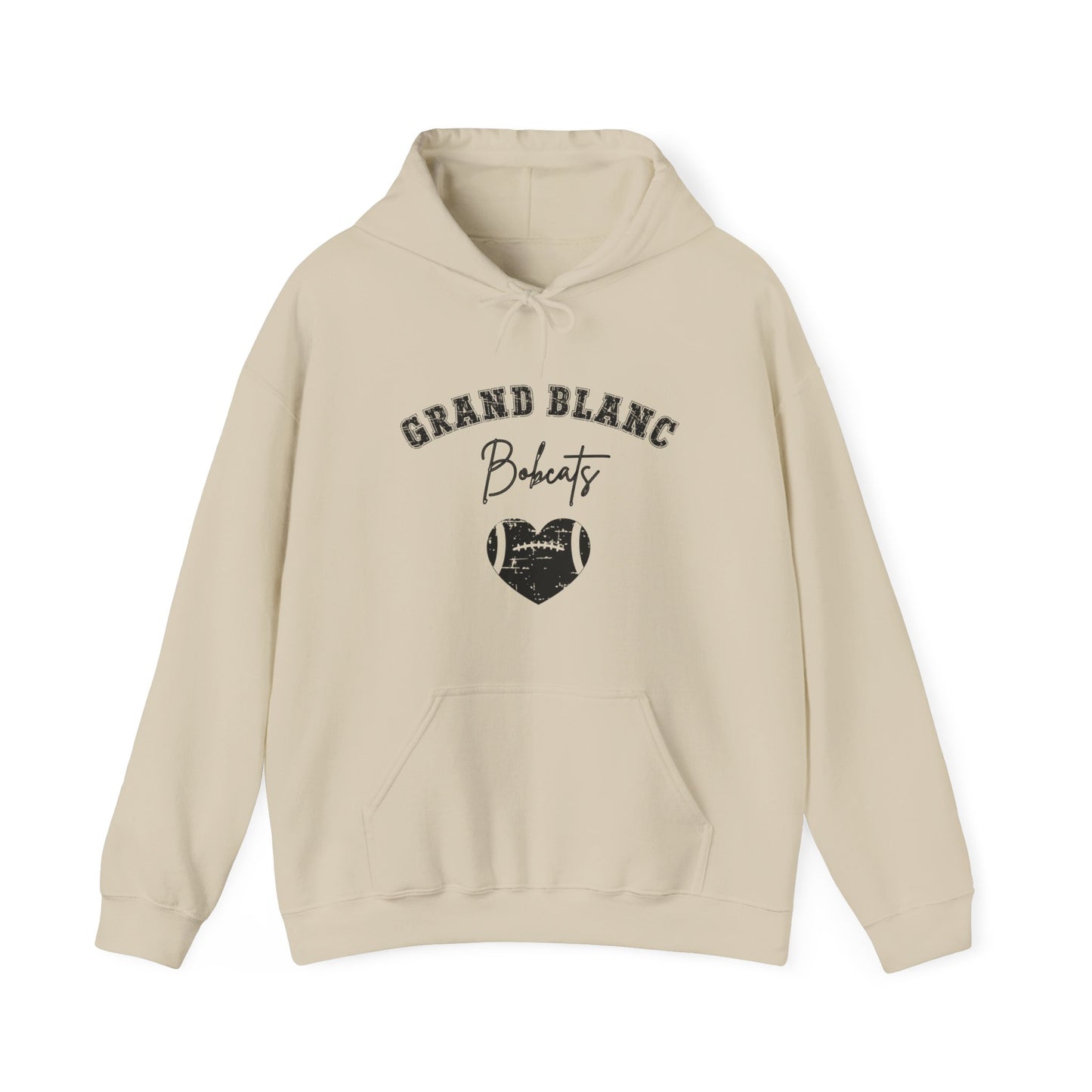 GB Bobcats Football Adult Unisex Heavy Blend™ Hooded Sweatshirt