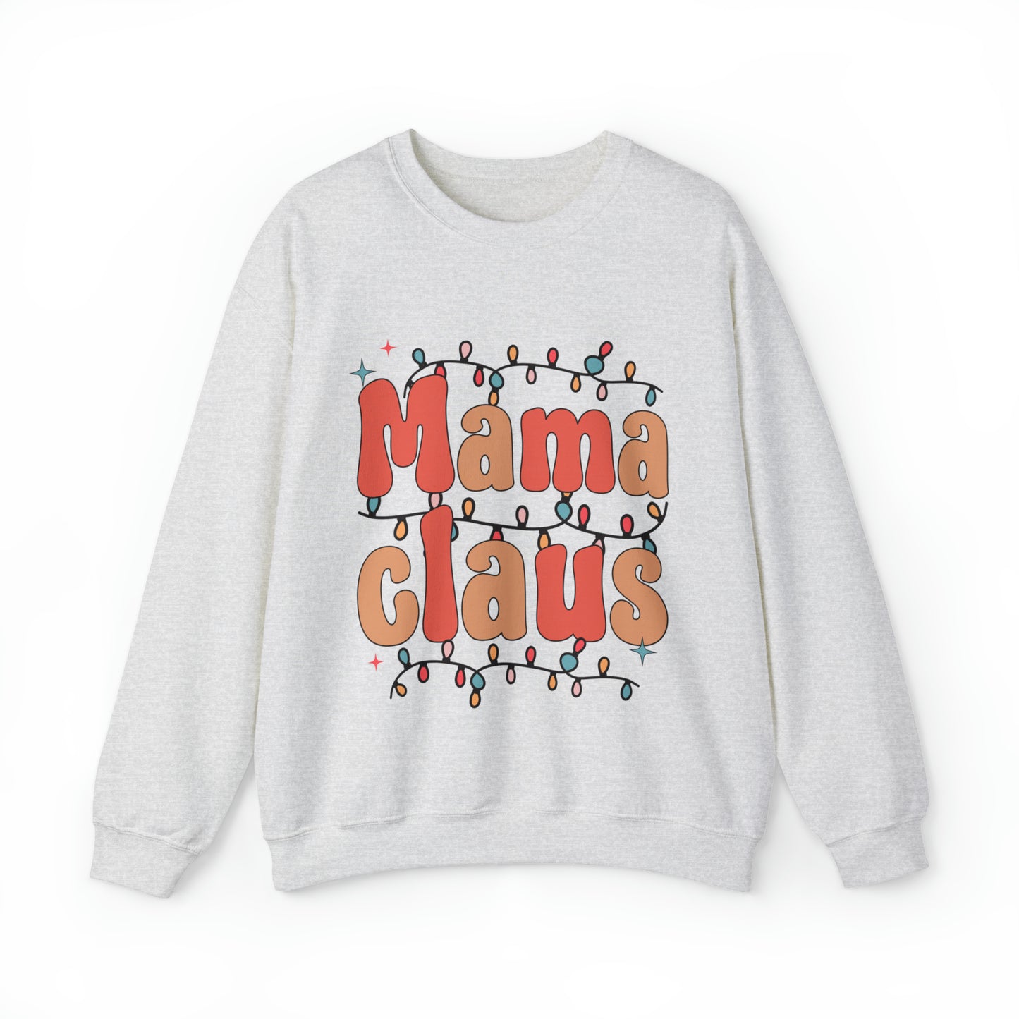 Mama Claus Women's Christmas Crewneck Sweatshirt