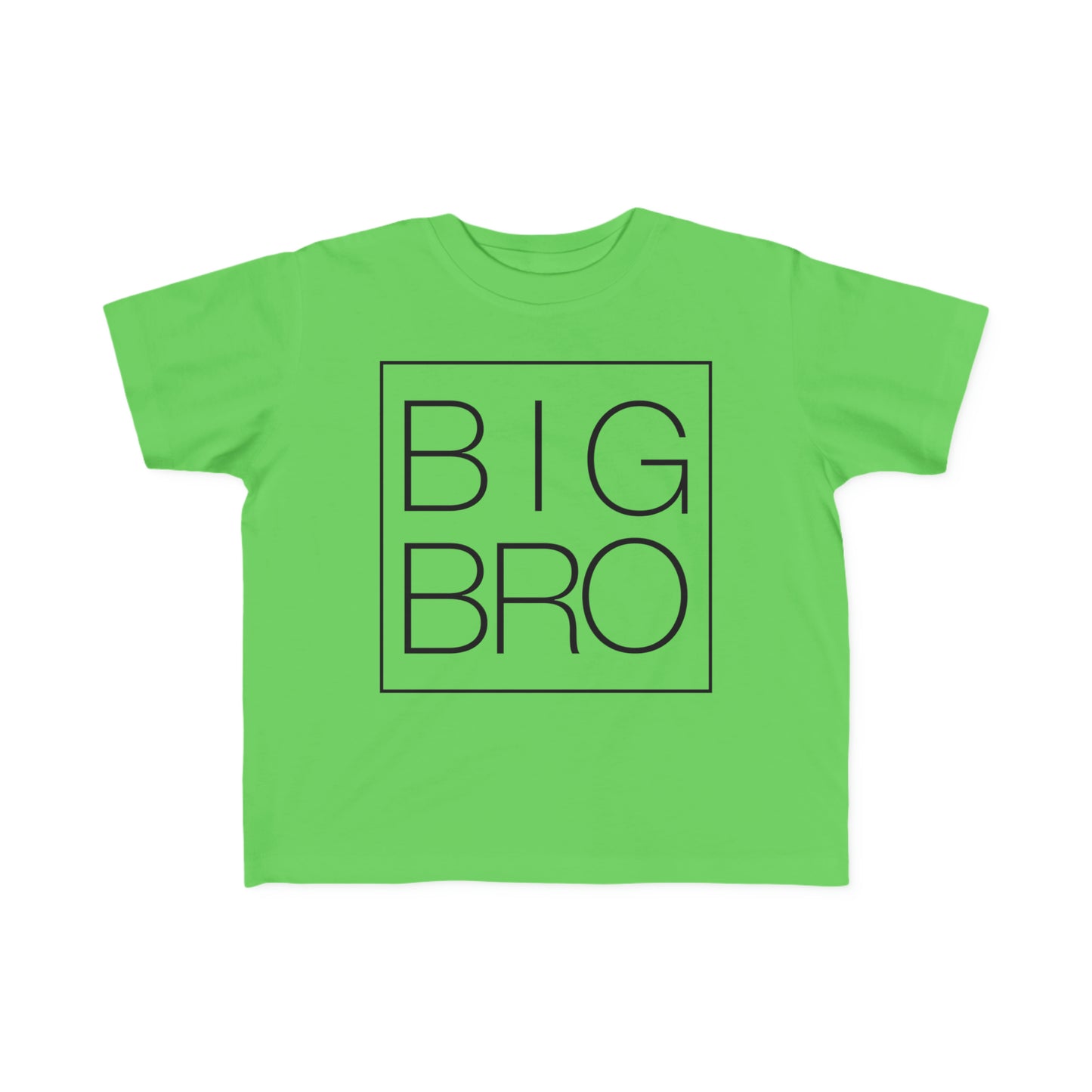 Big Bro Outlined Toddler's Fine Jersey Tee