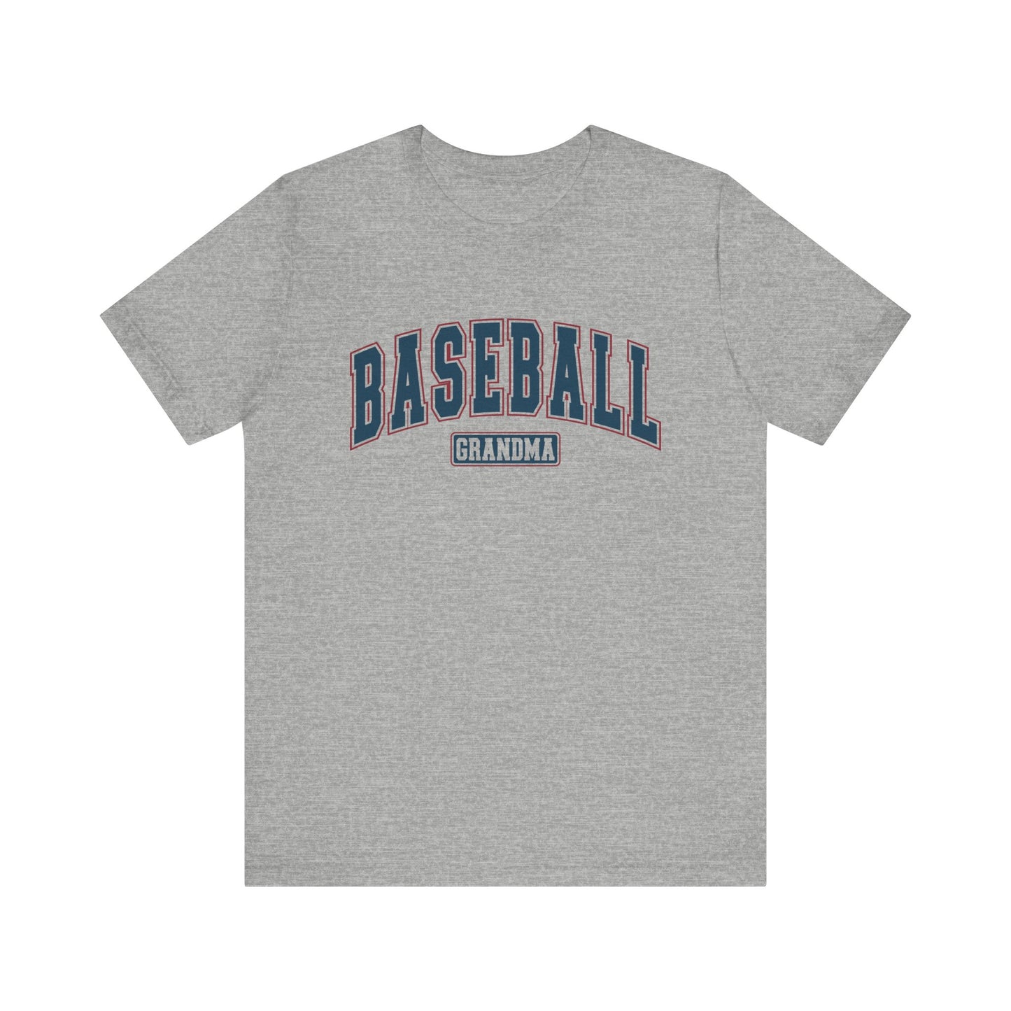 Baseball Grandma Women's Tshirt Short Sleeve Tee