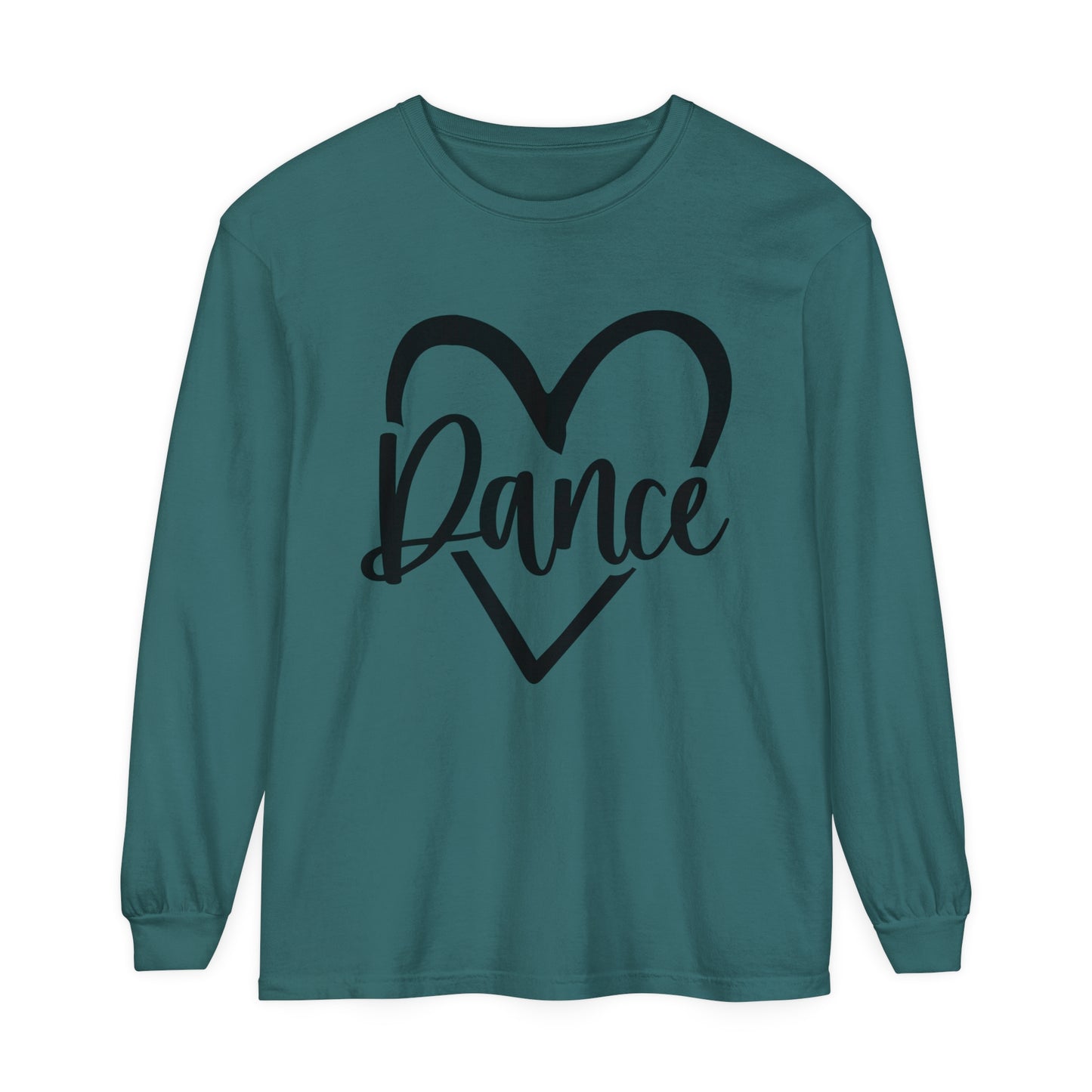 Dance Heart Women's Loose Long Sleeve T-Shirt