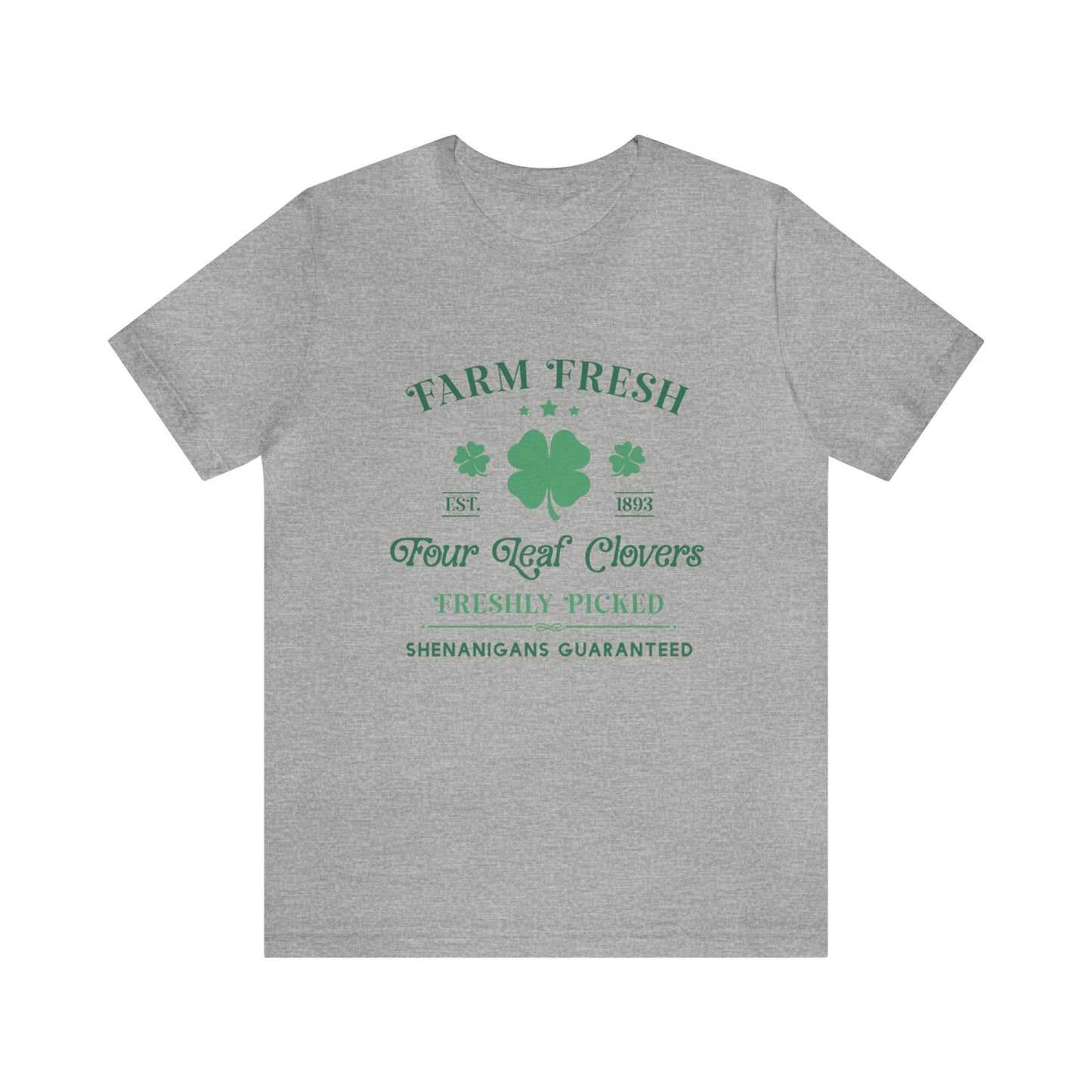 St. Patrick's Day Farm Fresh Clovers Women's Tshirt