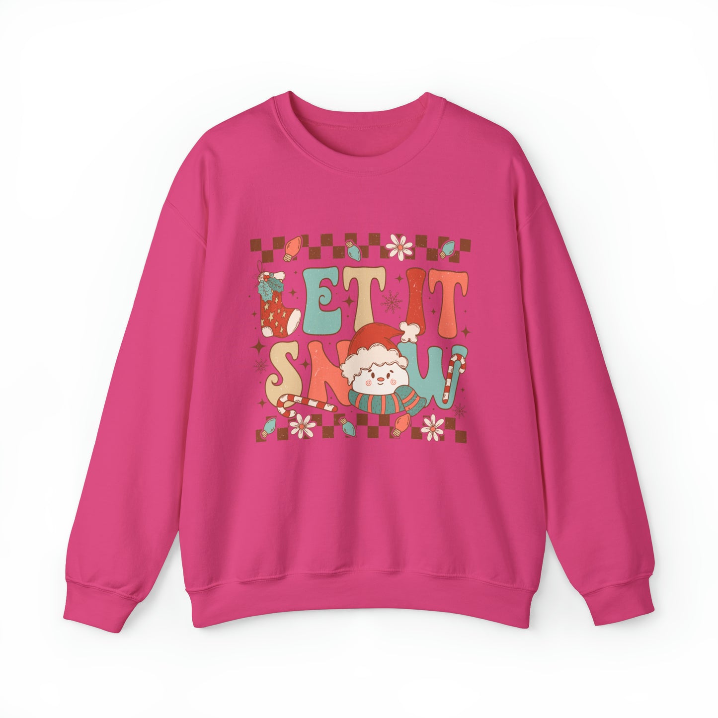 Let it Snow Women's Christmas Sweatshirt