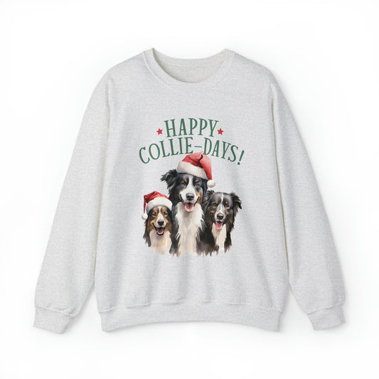 Happy Collie Days Crewneck Sweatshirt Women's