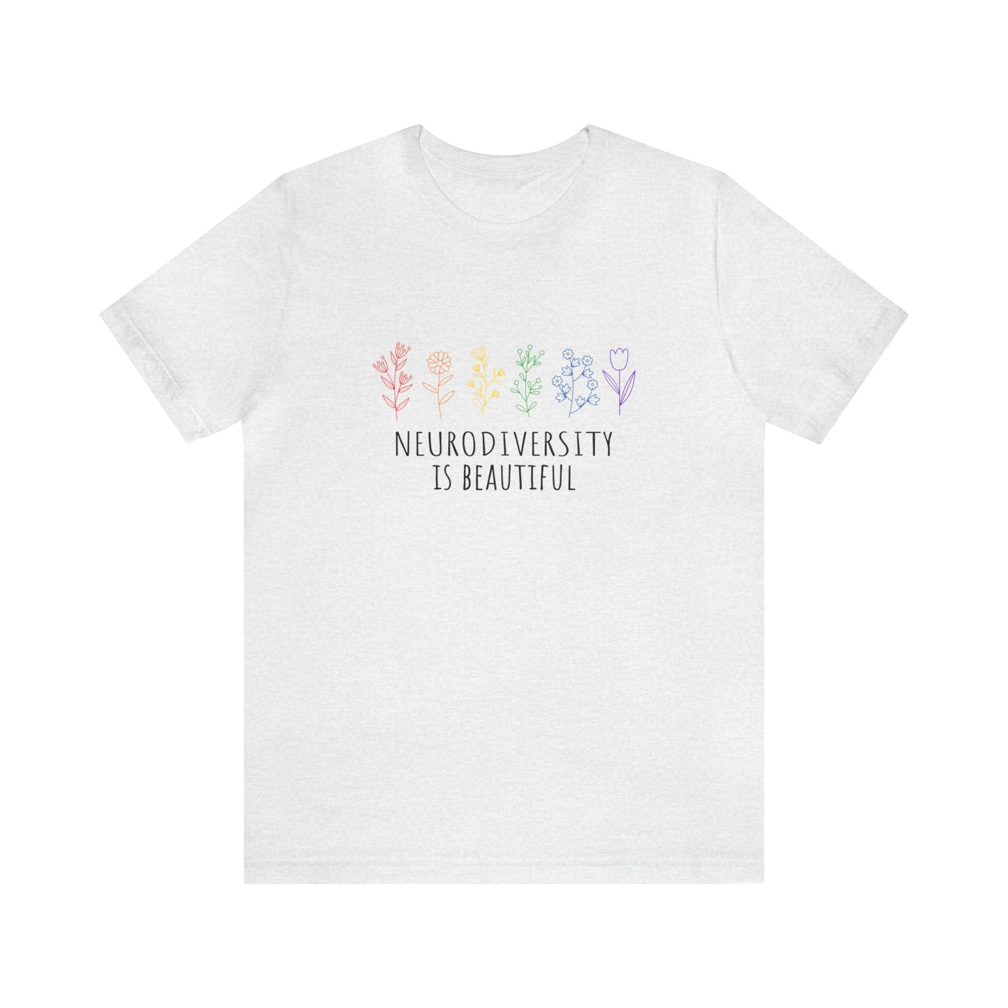 Neurodiversity is beautiful Short Sleeve Women's Tee