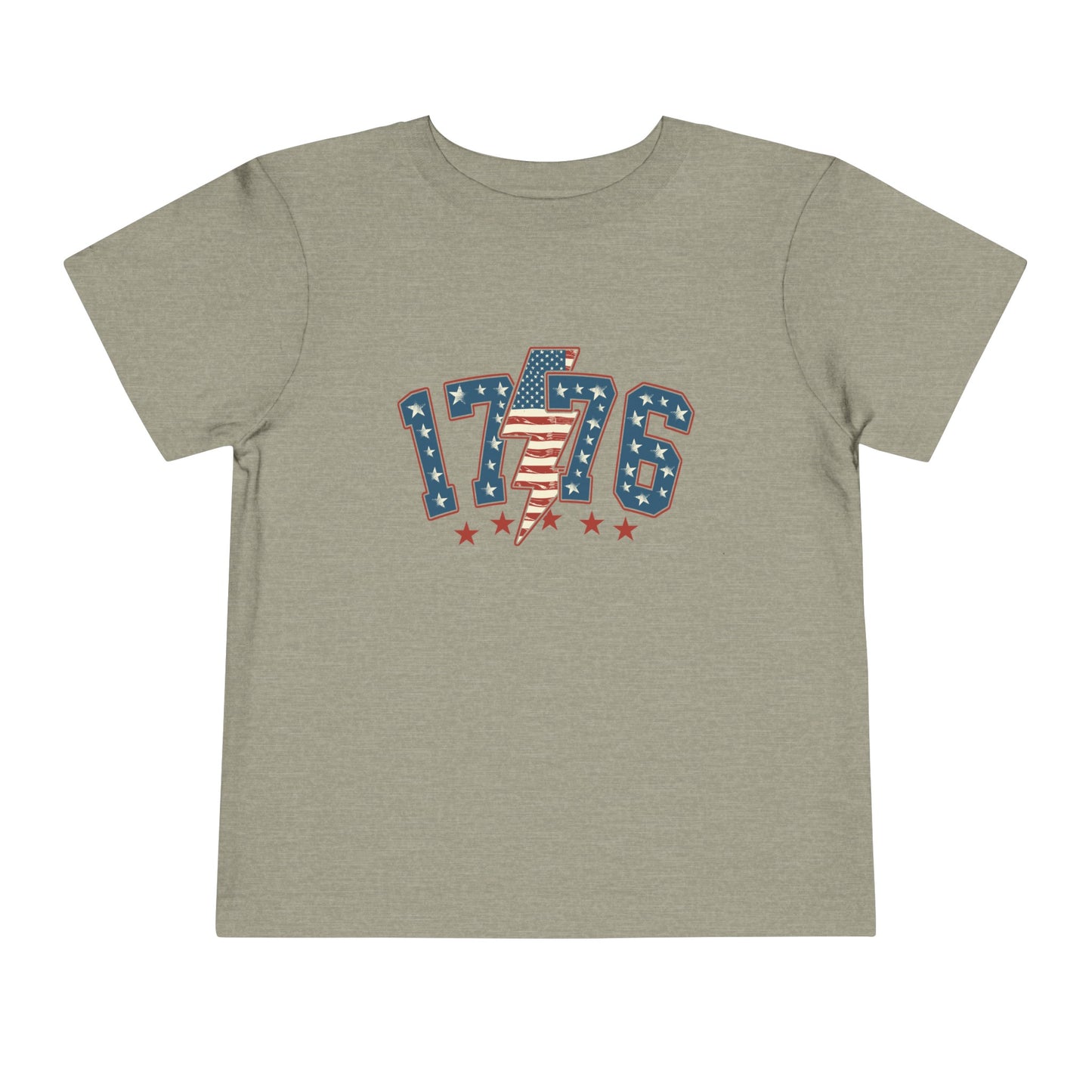 1776 4th of July Toddler Short Sleeve Tee