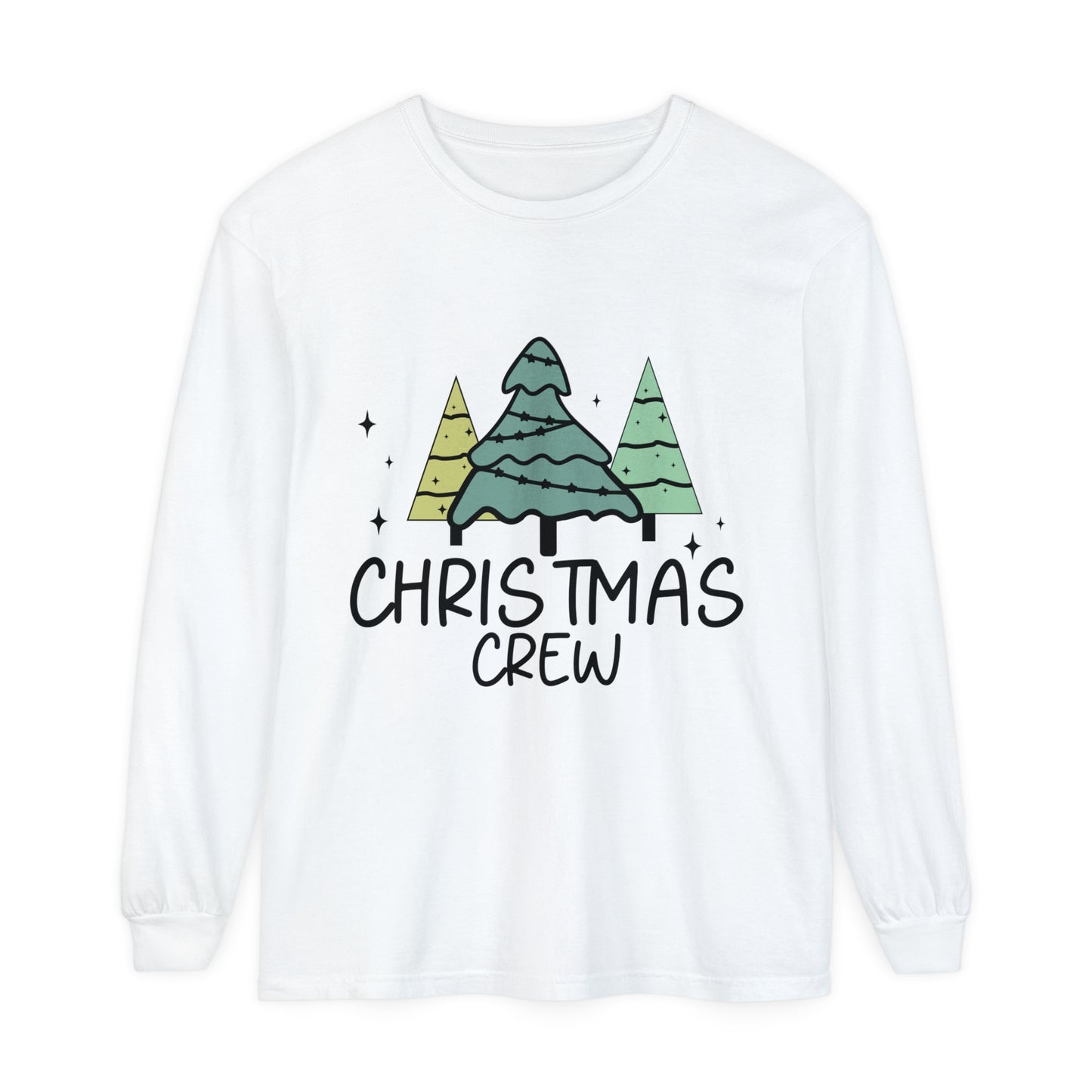 Christmas Crew Women's Loose Long Sleeve T-Shirt