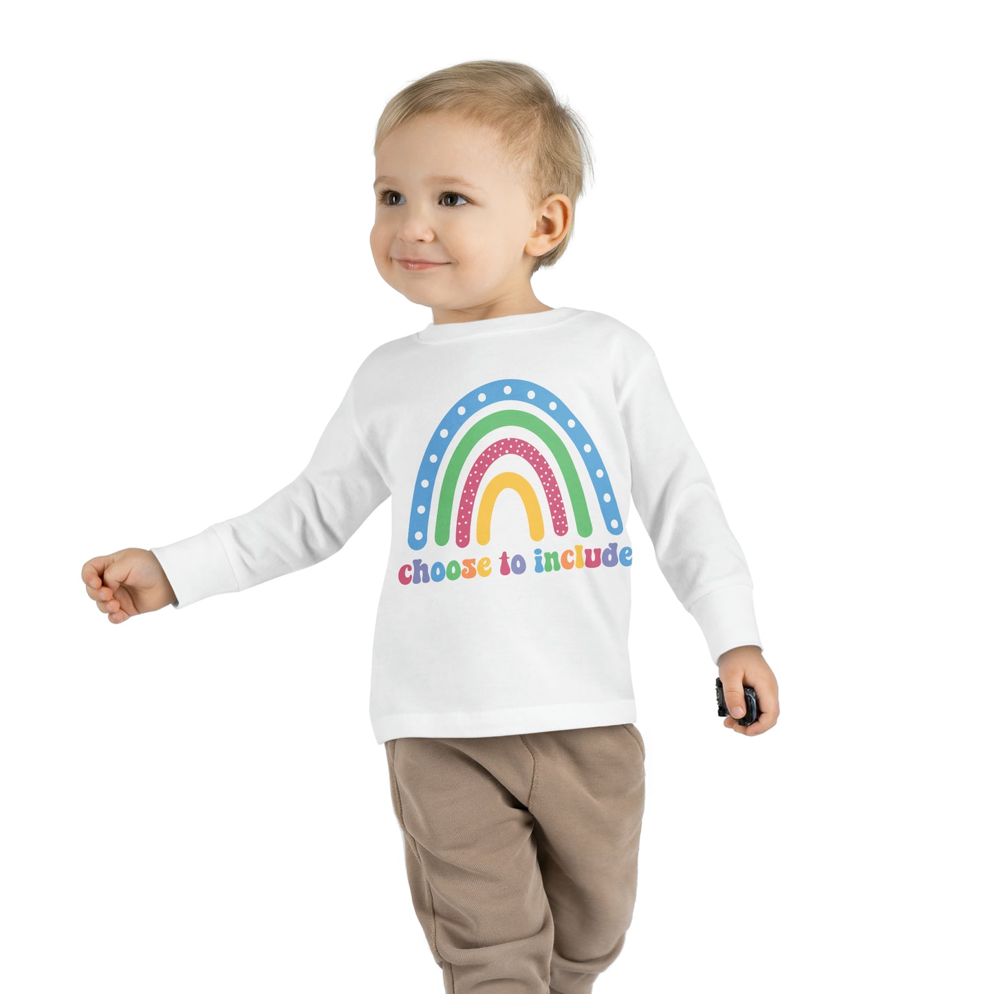 Choose to Include Autism Toddler Long Sleeve Tee