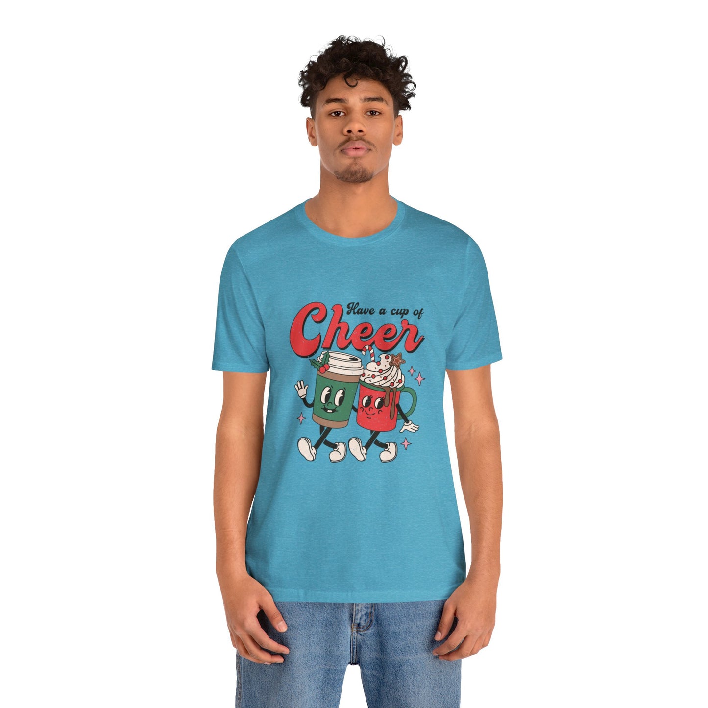 Have A Cup of Cheer Women's Short Sleeve Christmas T Shirt