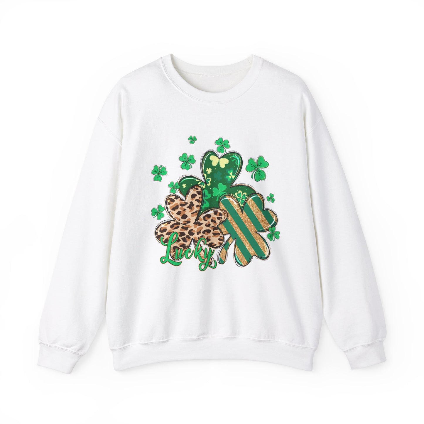 Lucky Shamrock Shirt Women's St. Patrick's Day Sweatshirt