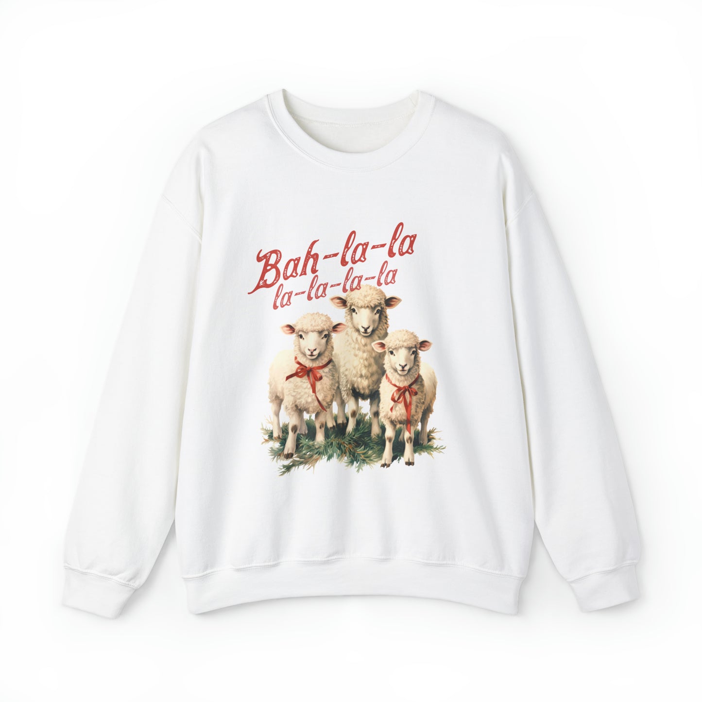 Christmas Farm Sheep Women's Christmas Sweatshirt