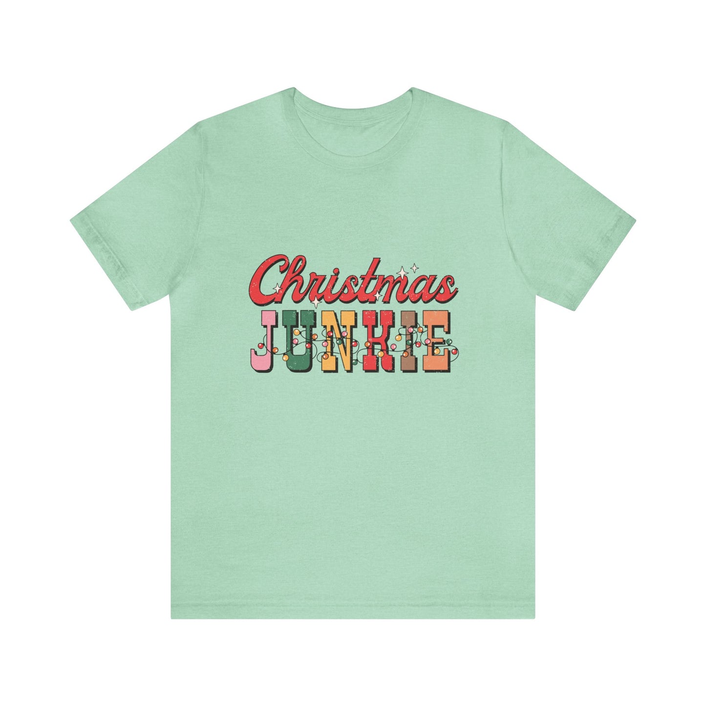 Christmas Junkie Women's Short Sleeve Christmas T Shirt