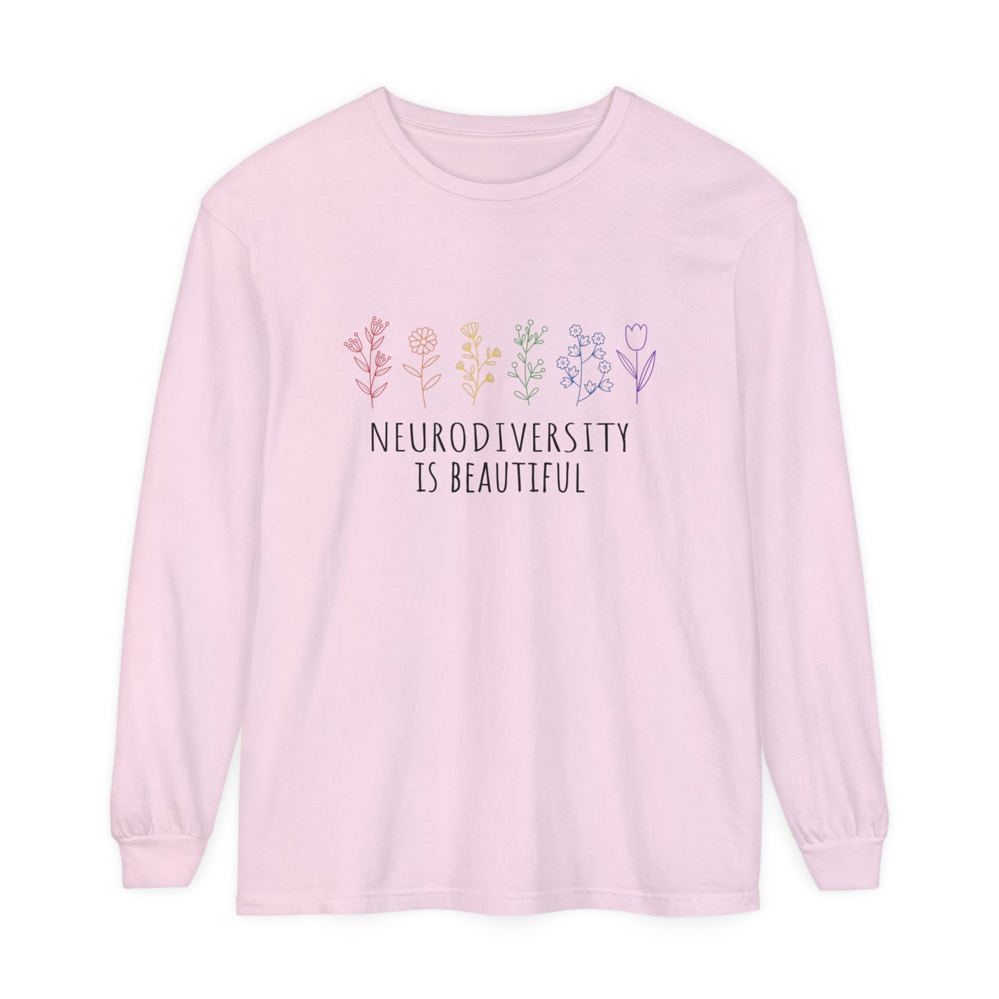 Neurodiversity is beautiful Women's Long Sleeve T-Shirt