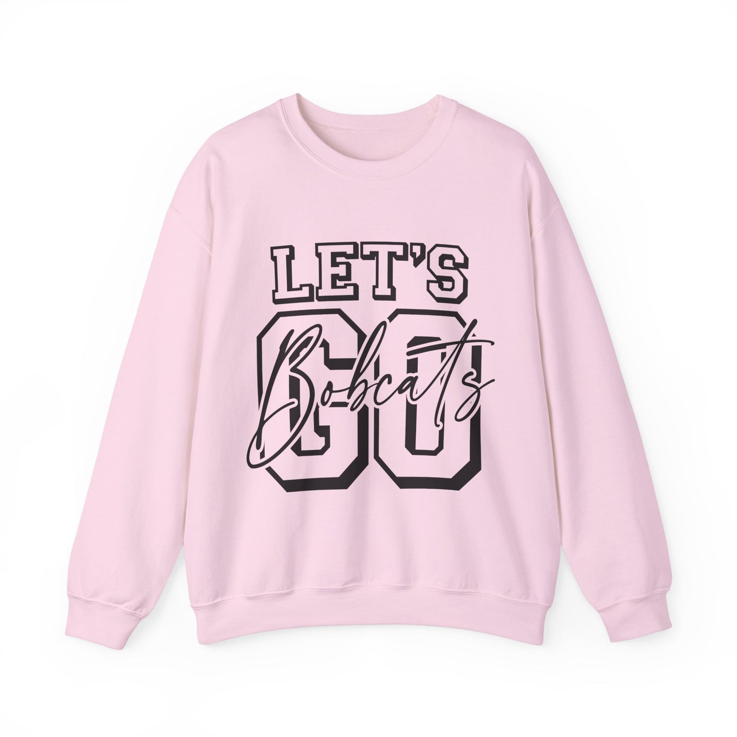 Let's Go Bobcats Adult Unisex Crewneck Sweatshirt