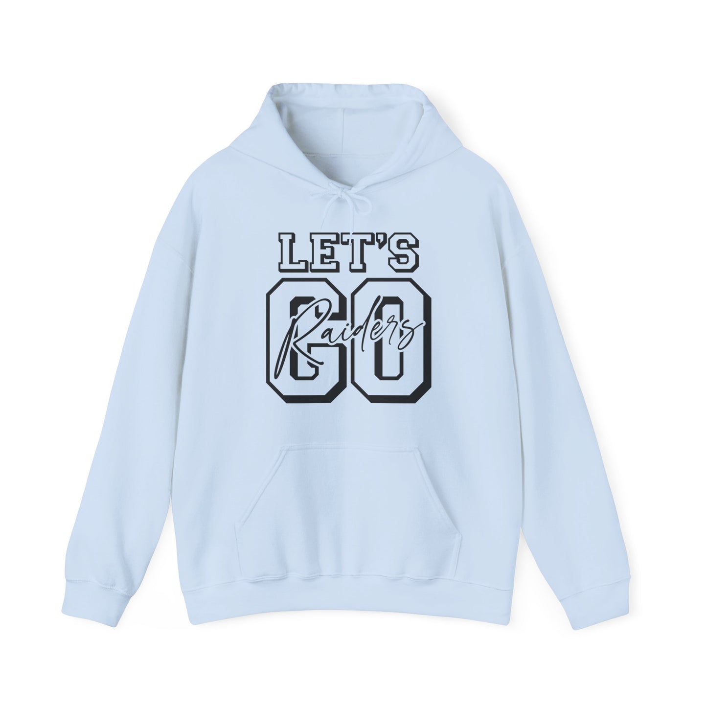 Let's Go Raiders Adult Unisex Heavy Blend™ Hooded Sweatshirt