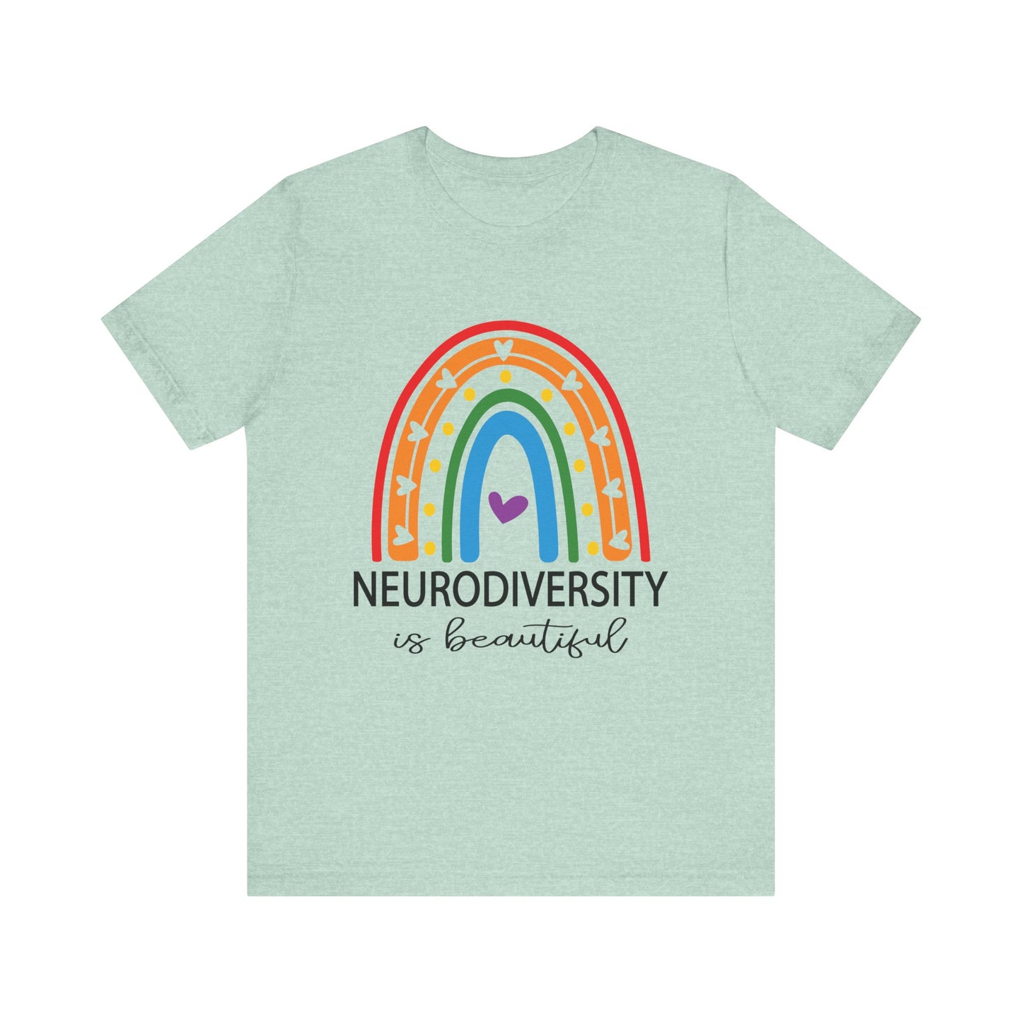 Neurodiversity is beautiful Women's  Unisex Short Sleeve Tee