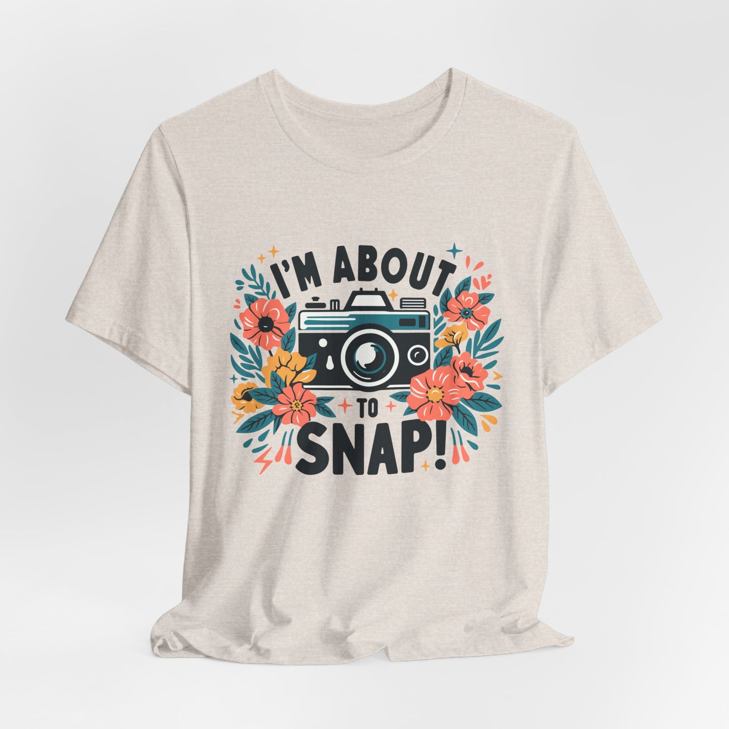 About to Snap Photographer Women's Funny Short Sleeve Tshirt