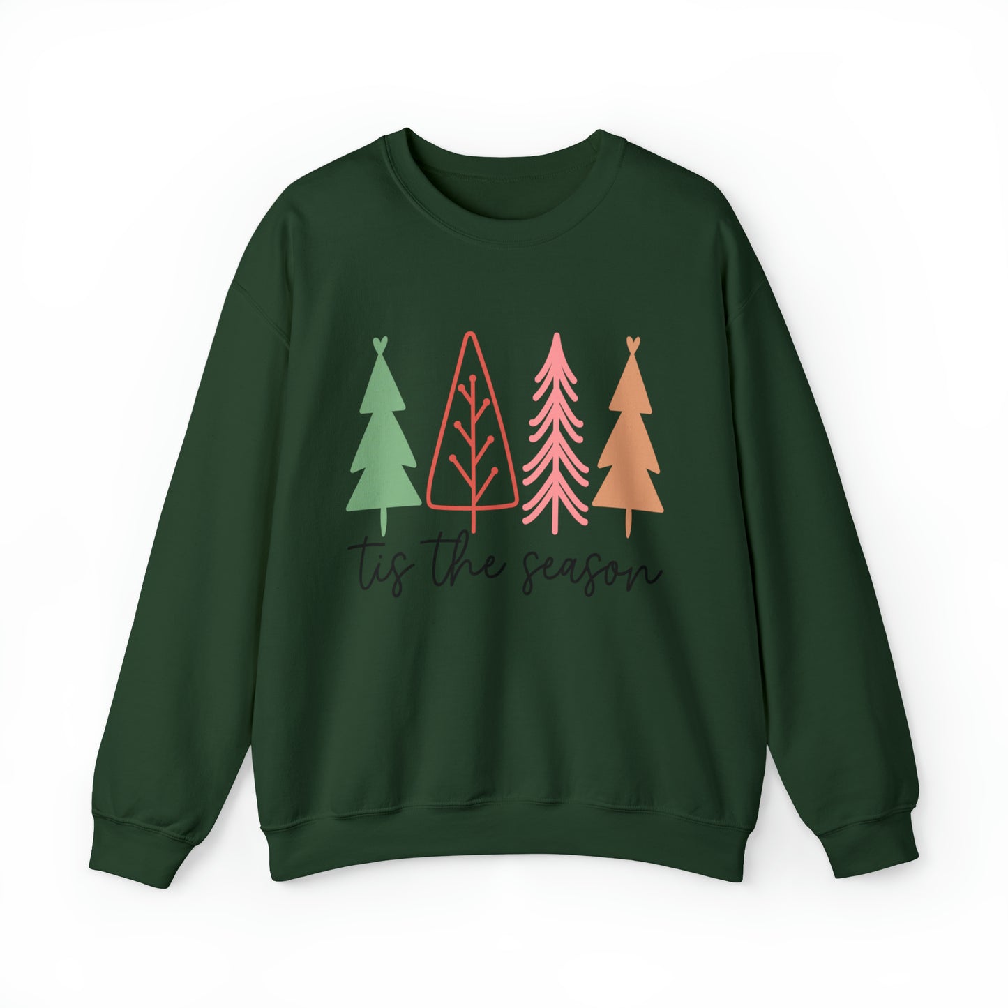 Tis the season Women's Christmas Crewneck Sweatshirt