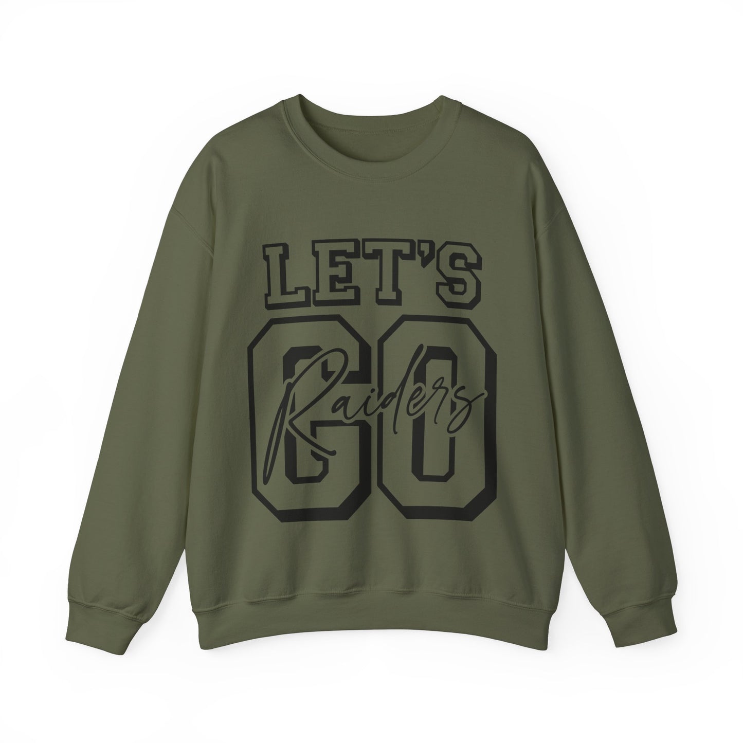 Let's Go Raiders Adult Unisex Crewneck Sweatshirt