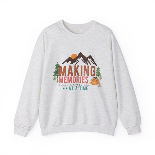 Making Memories One Campsite at a Time Women's Camping Hiking Sweatshirt
