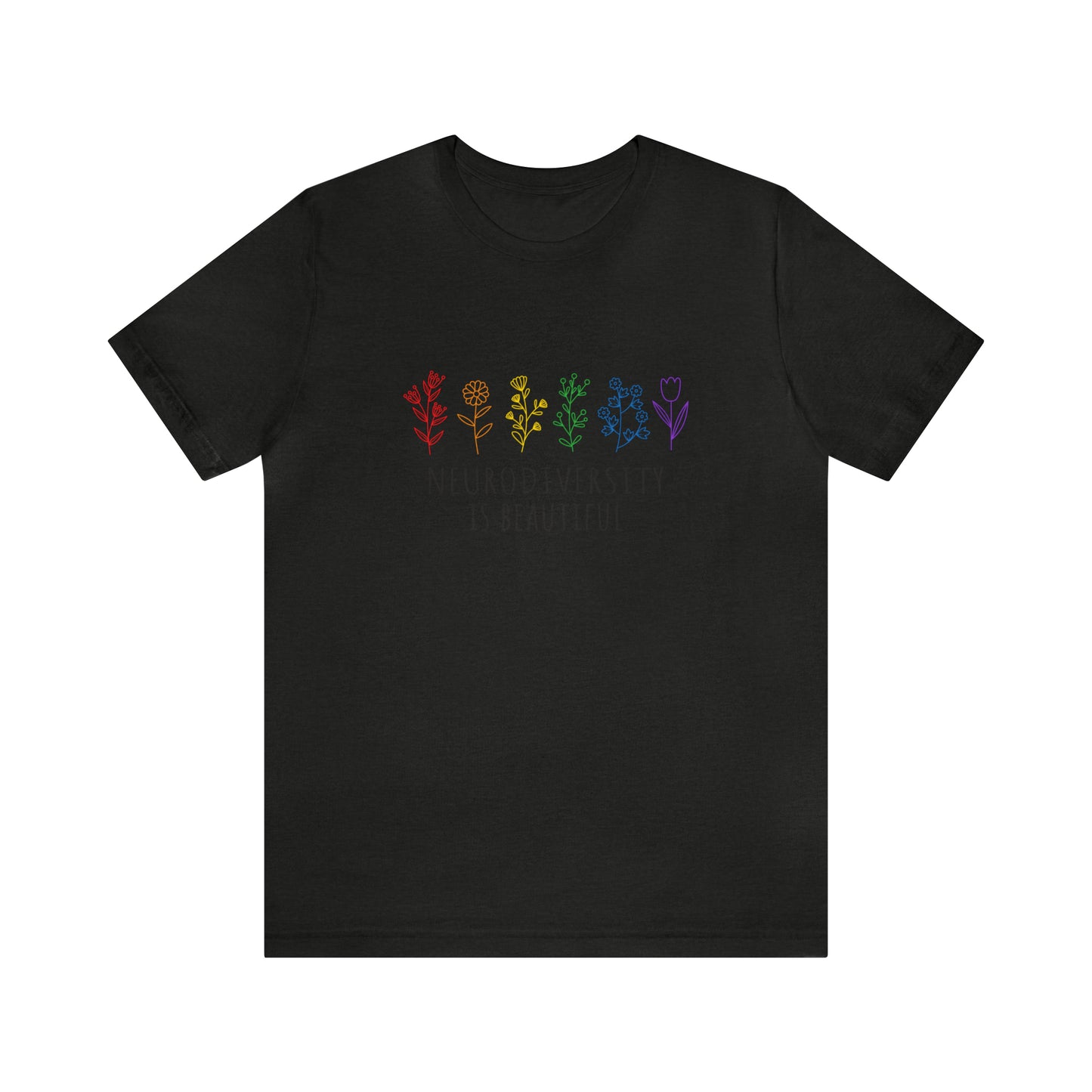 Neurodiversity is beautiful Short Sleeve Women's Tee