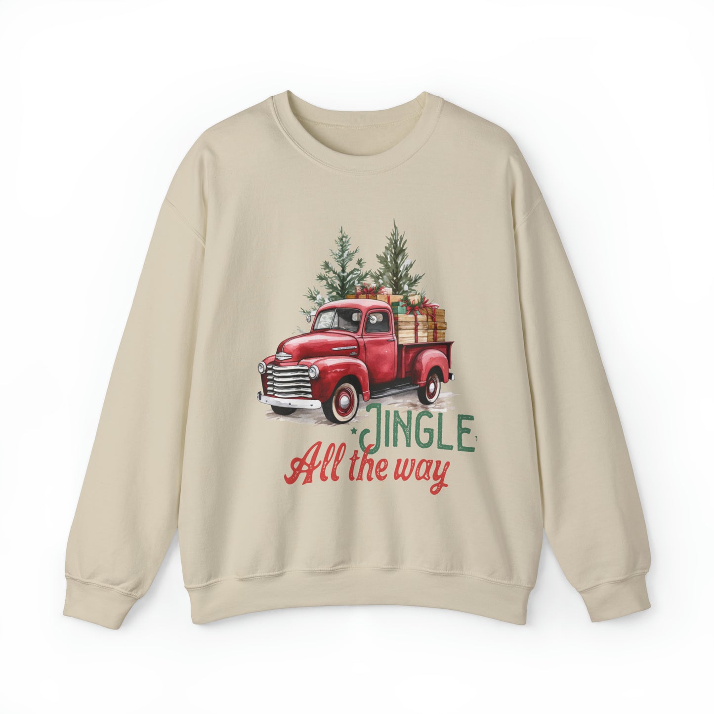 Jingle All The Way Women's Christmas Sweatshirt