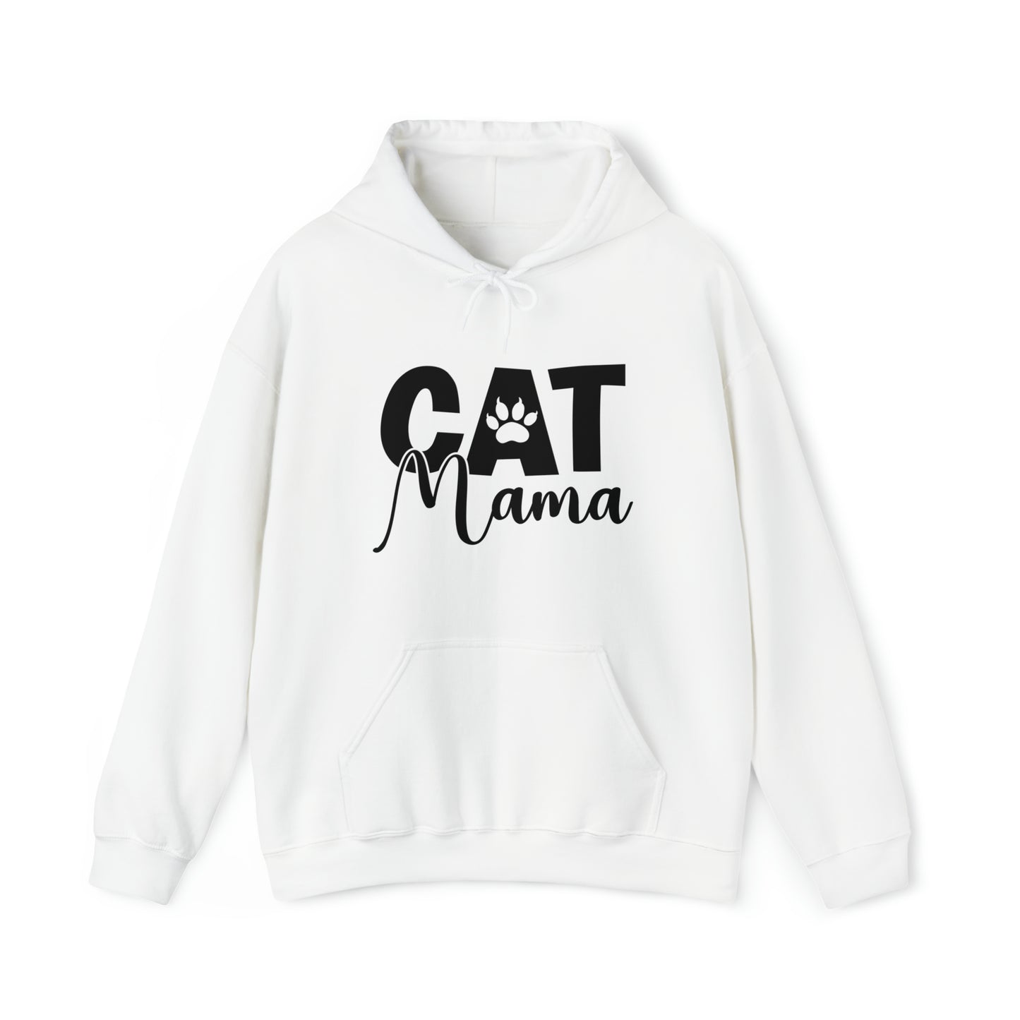 Cat mama Unisex Heavy Blend™ Hooded Sweatshirt