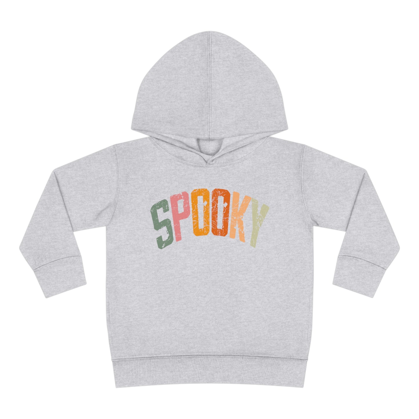 Spooky Girl Toddler Pullover Fleece Hoodie