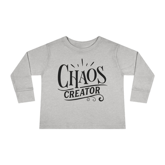 Chaos Creator Toddler Long Sleeve Tee