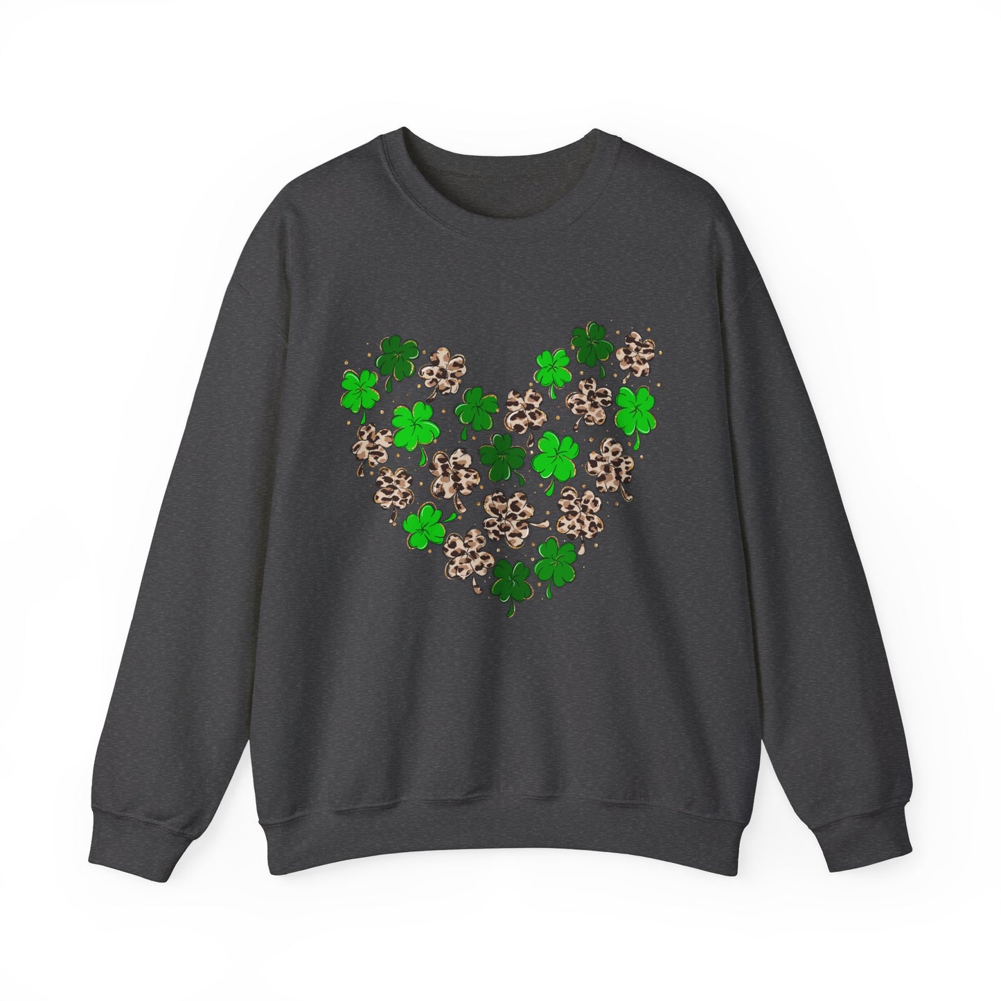 Shamrock Heart St. Patrick's Day Women's Sweatshirt