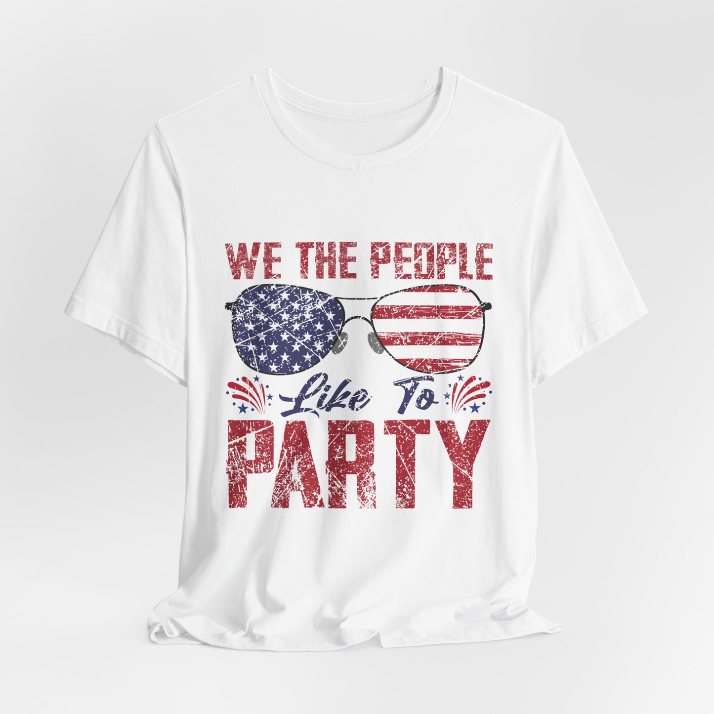 Like to Party America Women's Short Sleeve Tee